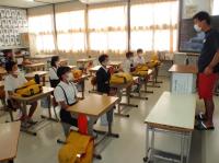 体育委員会　今日の活動の確認中