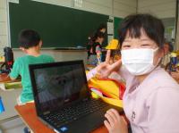 1年生タブレット学習