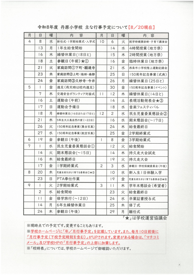 R8主な行事0820
